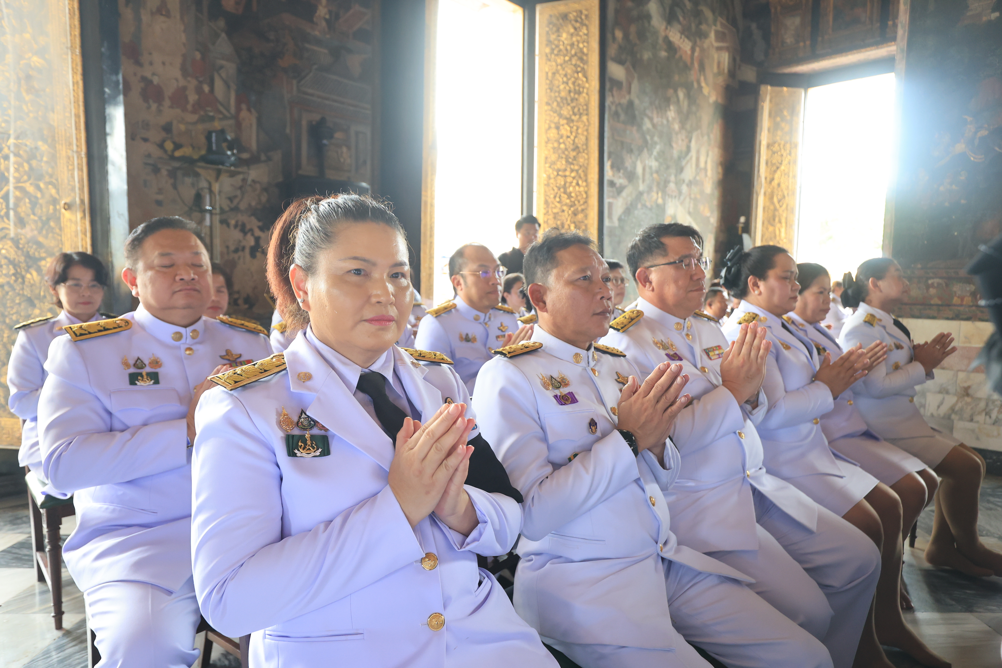 title - ส.ป.ก. ร่วมพิธีบำเพ็ญกุศลปัญญาสมวาร (50 วัน) เพื่ออุทิศถวายเป็นพระกุศลแด่ สมเด็จพระเจ้าลูกเธอ เจ้าฟ้าพัชรกิติยาภา นเรนทิราเทพยวดี กรมหลวงราชสาริณีสิริพัชร มหาวัชรราชธิดา
